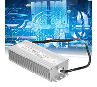 Risegun Fuente de alimentación conmutada, controlador LED, impermeable, adaptador transformador, 100 W CC 12 V