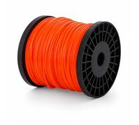 Risegun Hilos de Nylon cortacésped, Hilo de Corte para Desbrozadora Universal 2,4 mm x 100 m para desbrozadoras y Cortasetos eléctricos