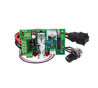 Risegun Interruptor de velocidad del motor 120 W CC controlador PWM de velocidad del motor con interruptor de marcha atrás, ajustable 10 V 12 V 24 V 30 V