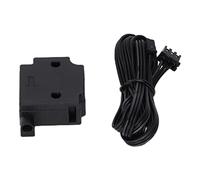 Risegun Módulo de sensor de detección Detección de rotura de filamento de alta eficiencia para impresoras 3D Material ABS Filamento de 1,75 mm Cable de 1 m (negro con linea)