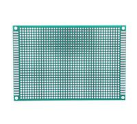 Risegun Prototipo, 10 Uds. 8x12cm Prototipo de Doble Cara PCB estañado, Placa de Circuito, para experimentos eléctricos, fábrica electrónica