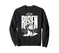 Risen Jesus Christian Resurrection Anime Manga Fe Sudadera