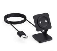 RiseNova Cargador magnético rápido para reloj Suunto 9 Peak Pro | Soporte de acoplamiento seguro con cable USB, estación de carga portátil de 1000 mAh, material ABS negro