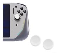 RiseNova Joystick para Legion Go para mando de juego y700 G9 | 2 pulgares de repuesto para mejorar la sensibilidad y el control (blanco)