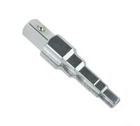 RiseNova Llave de ingeniero de calefacción de 10 mm a 21 mm para válvulas | Construcción de acero al carbono, resistente a la corrosión, acabado plateado, se adapta a trinquete de 0.5 pulgadas, diseño