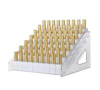 Riser acrílico, organizador de soporte de perfume: pantalla clara de tarjetas de negociación de acrílico de 7 niveles con gran capacidad - Organización elegante para el hogar, estante de maquillaje