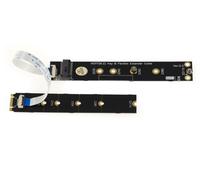 Riser M.2 B Clave Flexible - Longitud 15 Y 20cm Para Puerto M2 B O B+M Clave