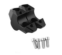 Riser Manillar Elevadores Manillar CNC Motocicleta Adaptador Abrazadera Extensible Elevador hacia Arriba 35mm hacia Atrás 10mm para XADV750 para X-ADV para XADV 750-2021(Negro)