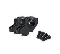 Riser Manillar Extensión del Manillar De La Motocicleta Elevador Movido hacia Atrás para VERSYS 650 1000 para V&ERSYS-X 250 300 para KLE500 para ER-5(Negro,Matte)