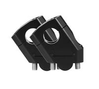 Riser Manillar Moto para NTV650 para NTV 650 para Deauville 700 para Varadero para XL125 Abrazadera De Manillar Elevador 3 Colores(28mm Black)