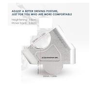 Riser Manillar para CB 500 X CB500X para CB-500X 2020 28MM Elevador Manillar Motocicleta Elevador Barra Manillar Altura hacia Arriba Se Mueve hacia Atrás Abrazadera Adaptador(Negro)