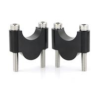 Riser Manillar para CB500X NC700X NC750X XL1000V CBF1000 CBF500 1000 para CB250F para Hornet250 CBX750 22 Mm 7/8 "Elevadores De Montaje para Manillar De Grasa(Negro,30MM)