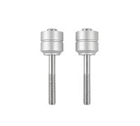 Riser Manillar para F800GS para F700GS F650GS para F800 700650 para GS para GSA para Motocicleta Gemela Elevador Barra Manillar CNC Elevador Manillar Se Mueve hacia Arriba 20 Mm(Plata)