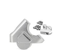 Riser Manillar para R1200GS para LC para Adventure para ADV para BMW R1250GS S1000XR Abrazadera Elevadora Barra Manillar Motocicleta 32MM Soporte Adaptador Extensible(Plata,B)