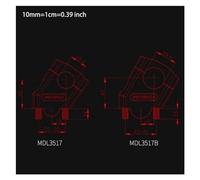 Riser Manillar para Yamaha MT07 MT09 28mm 22mm Universal Motocicleta 3 Colores Manillar Elevador Barra Montaje Manija Abrazadera(Negro,28MM)