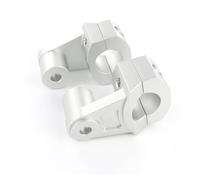 Riser Manillar para Yamaha XT1200Z para Super para Tenere FZ09 para MT-09 para MT-10 para XSR900 Elevadores De Manillar De 1/8 "28 Mm(Plata)