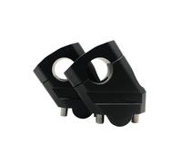 Riser manubrio Moto para TDM850 1991-2002 Elevador de Manillar de Motocicleta Montaje Manillar Abrazadera Aumento Extender Adaptador Manillar Motocicleta Elevador(Black)