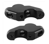 Riser Manubrio Motocicleta para Aprilia para Tuono 660 V4 900 Dorsoduro 2017 - Accesorios Repuesto para Elevador Manillar Motocicleta Color Negro