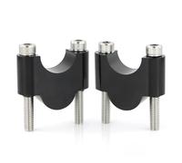 Riser Manubrio Motocicleta para R1200R para F800ST para F700GS para F650G para F650CS Elevadores Manillar Motocicleta 22 Mm 7/8" con Montaje En Grasa(Black Riser 30mm)