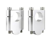 Riser Moto para Dax 125 2022-2024 para CTX 700 2014-2016 7/8 "22 Mm Elevadores De Manillar Motocicleta elevadores Manillar Motocicleta(Silver Riser 40mm)