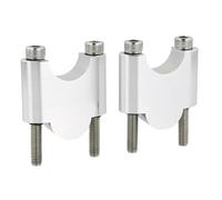 Riser Moto para Triumph para Tiger 1050 para Sport 2013-2020 28 mm 1 1/8 "Mango Fat Bar Mount Riser Elevadores de Manillar elevadores Manillar Motocicleta(Silver Riser 40mm)