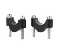 Riser Moto para Triumph para Tiger 1050 para Sport 2013-2020 28 mm 1 1/8 "Mango Fat Bar Mount Riser Elevadores de Manillar elevadores Manillar Motocicleta(Black Riser 20mm)