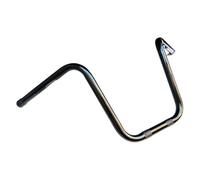 Riser Motocicleta para FLST para FXST para Sportster XL Manillar Rise Ape Hanger de 1 Pulgada (8", 10", 12", 14") Elevadoras Manillar(Gloss Black 14inch)