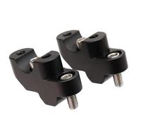 Risers Abrazadera para XT660Z para Tenere para XT 660 para Z Manillar Riser Handle Bar(Black)