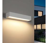 Riserva Aplique de Pared Exterior LED 16W, IP65 3000K Blanco Cálido, Blanca