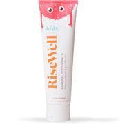 RiseWell Pasta de dientes mineral para niños, pasta de dientes hidroxiapatita para niños, segura de tragar, sin flúor añadido y totalmente natural, sabor a masa de pastel, 3.4 onzas