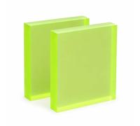 RISHORI 2 Piezas Bloques Sólidos de PU 150mm x 150mm, 4-8mm de Grosor