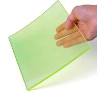RISHORI 2 Piezas PU Poliuretano Hoja 200mm x 200mm 1mm 3mm Grueso Panel De Plástico Flexible Y Resistente Al Desgaste para Pads DIY Proyectos,200mm*200mm*2mm