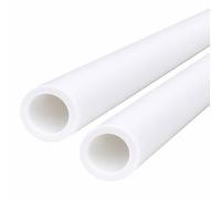 RISHORI 2 Piezas Tubo Hueco Blanco De PTFE Longitud 500 mm, Diámetro Exterior 65-135 mm x Diámetro Interior 60-115 mm,70mm OD x 60mm ID