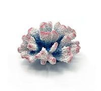 RISHORI Decoraciones de Coral para Acuario, simulación de Arrecife de Coral de Resina, estatuas de Coral Artificiales Coloridas, Plantas Decorativas para pecera,Rosado