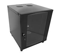 Rising 6U 9U 12U 15U 18U servidor 22U soporte de pared Red armario rack almacenaje plexiglás cerradura de la puerta 450 mm-600 mm Deep