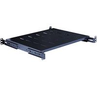 Rising fijo accesorio de servidor estante 1U 19 "estantes de montaje en rack de 4 postes ajustable de profundidad para servidor de red en rack