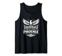 Rising Phoenix Diseño de mentalidad de resiliencia Personal Camiseta sin Mangas