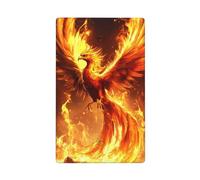 Rising Phoenix - Placa de pared en blanco para interruptor de luz, decorativa, 1 banda, para cocina, baño, tamaño 11,4 x 7 cm