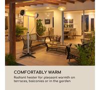 Rising Sun calentador infrarrojo 850 / 1650 / 2500 W IP65 aluminio