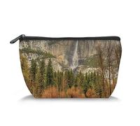 Rising Sun, neceser para mujer, diseño abstracto dibujado a mano con flechas de sol naciente, espaciosas bolsas de maquillaje de viaje, resistente al agua, organizador de accesorios, negro y blanco,