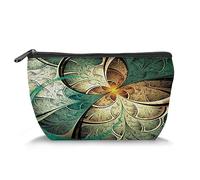 Rising Sun, neceser para mujer, diseño abstracto dibujado a mano con flechas de sol naciente, espaciosas bolsas de maquillaje de viaje, resistente al agua, organizador de accesorios, negro y blanco,
