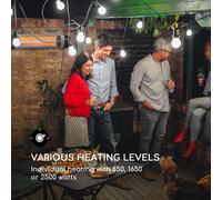 Blumfeldt Rising Sun Zenith Estufa radiante