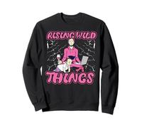 Rising wild things Día de la Madre Familia Amor Mujeres Sudadera