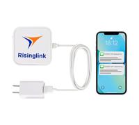 Risinglink Alarma de fallo de energía, Detector de fallo de energía, con Correo electrónico, SMS y alertas de Audio (2ª generación)