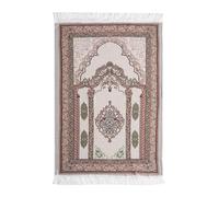 Risipu Alfombra de Oración Musulmana, Alfombra de Oración Portátil para Hombres, Mujeres y Niños, Set de Oración, Alfombras de Oración Islam, Regalo Eid Ramadan, Suave y Lujoso (S361)