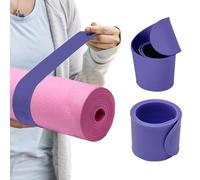 Risipu Correa para esterilla de yoga, con un solo broche para mantener la esterilla de ejercicio bien enrollada y segura, adecuada para almacenamiento de colchonetas de entrenamiento de pilates (50 cm