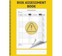 Risk Assessment Book: Supports Health & Safety | For All Industries