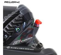RISK - Boquilla de goma para polvo, ideal para motocicleta, 10 unidades, color rojo