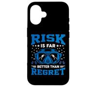 Risk Is Far Better Than Regret Carcasa para iPhone 16