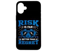 Risk Is Far Better Than Regret Carcasa para iPhone 16 Plus